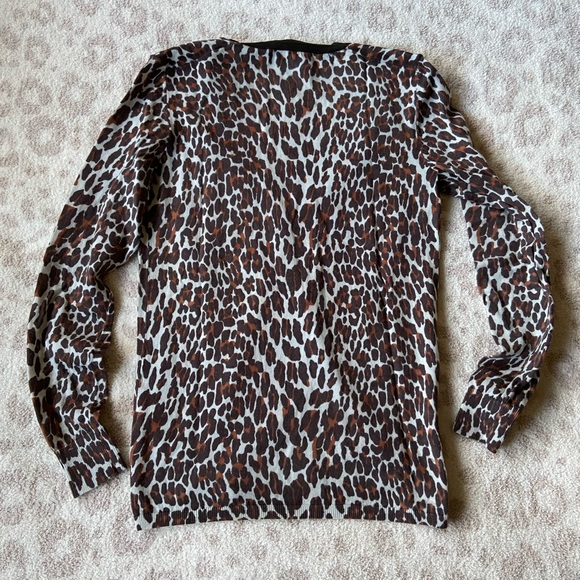 Tory Burch leopard cardigan - Picture 4 of 4